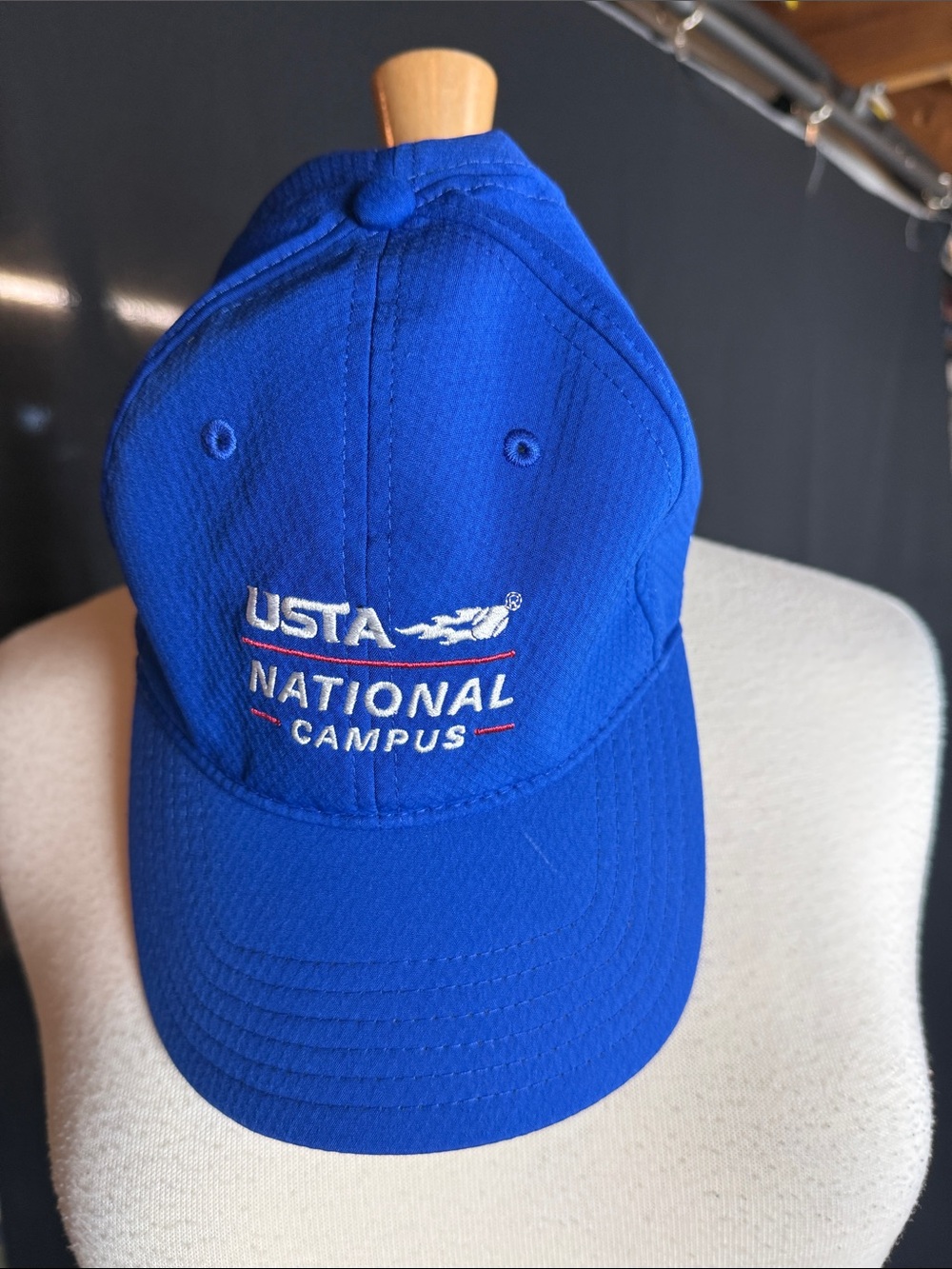Under Armour USTA National Campus Royal Blue Baseball Cap